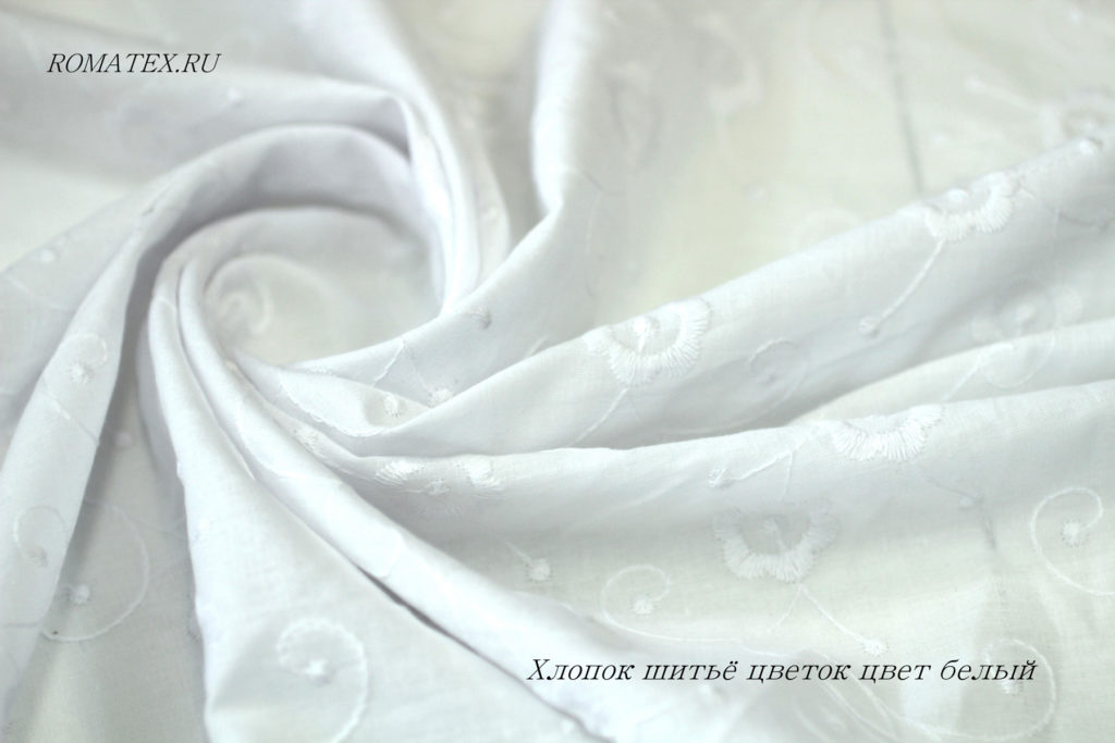 хлопок шитьё цветок цвет белый хлопок шитьё цветок цвет белый